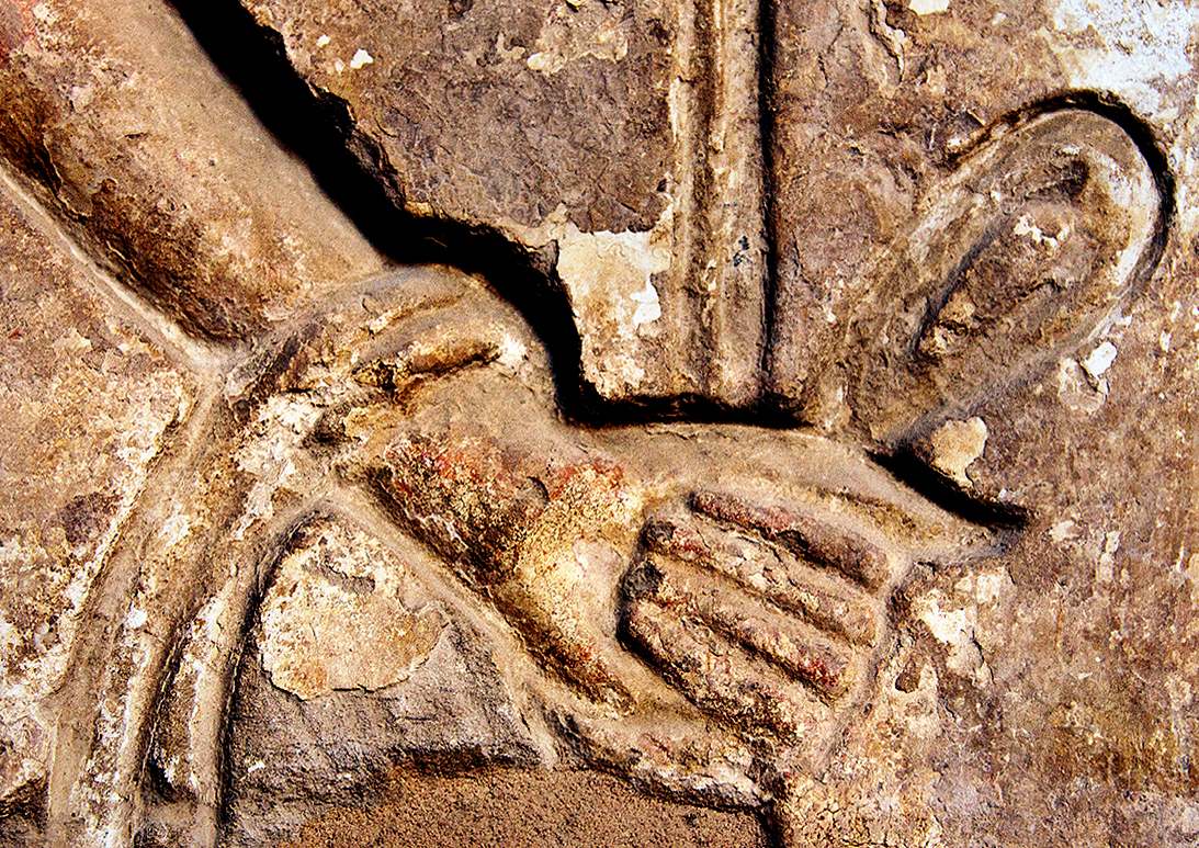 Edfu Holding the Ankh